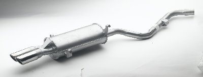Exhaust rear part Maserati Biturbo Spider l.h Exhaust rear part Maserati Biturbo Spider l.h